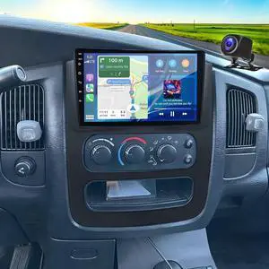 9" Car Stereo Radio for Dodge Ram 1500 2500 3500 2003 2004 2005 | Android 15 Touchscreen Double Din Stereo w/ CarPlay Android Auto,Support GPS Navi Bluetooth SWC WiFi FM DSP Backup Camera Mic 9" Car Stereo Radio for Dodge Ram 1500 2500 3500 2003 2004 2005 | Android 15 Touchscreen Double Din Stereo w/ CarPlay Android Auto,Support GPS Navi Bluetooth SWC WiFi FM DSP Backup Camera Mic