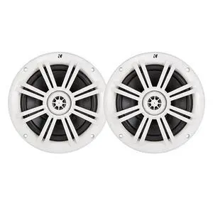 6.5" 150 Watt Peak Power 2-Way Marine OEM Replacement White Boat Audio Speakers (Pair) 6.5" 150 Watt Peak Power 2-Way Marine OEM Replacement White Boat Audio Speakers (Pair)