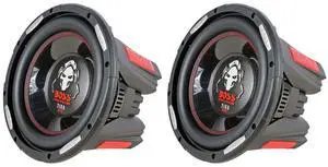 BOSS Audio Phantom P106DVC 10" 4200W DVC Car Subwoofers Power Subs Pair BOSS Audio Phantom P106DVC 10" 4200W DVC Car Subwoofers Power Subs Pair