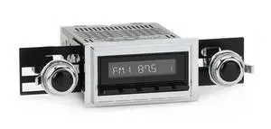 RetroRadio Compatible with 1972-76 Chevrolet Corvette Features Include Bluetooth, AUX, AM/FM LAB-M1-118-53P-73PC RetroRadio Compatible with 1972-76 Chevrolet Corvette Features Include Bluetooth, AUX, AM/FM LAB-M1-118-53P-73PC