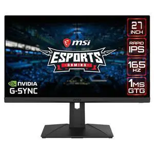 G273QPF, 27" Gaming Monitor, 2560 x 1440 (QHD), Rapid IPS, 1ms, 165Hz, G-Sync Compatible, HDMI, Displayport, Tilt, Swivel, Height Adjustable, Pivot G273QPF, 27" Gaming Monitor, 2560 x 1440 (QHD), Rapid IPS, 1ms, 165Hz, G-Sync Compatible, HDMI, Displayport, Tilt, Swivel, Height Adjustable, Pivot