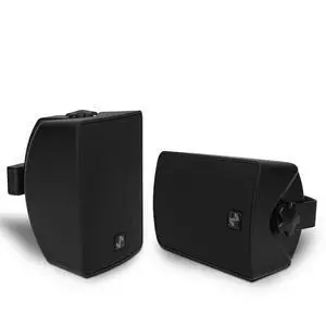 Pair of 4.5" Outdoor Surface-Mount Speakers (TARVOS-4B-PAIR) | IP56 weatherproof Enclosure, Adjustable Bracket, 4.5" Woofer, 70V/100V/8, for Home & Commercial Installations, Black Pair of 4.5" Outdoor Surface-Mount Speakers (TARVOS-4B-PAIR) | IP56 weatherproof Enclosure, Adjustable Bracket, 4.5" Woofer, 70V/100V/8, for Home & Commercial Installations, Black