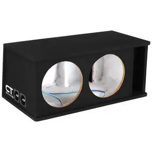 CT2X12 Dual 12 Kerf Port Universal-Fit Car Subwoofer Box CT2X12 Dual 12 Kerf Port Universal-Fit Car Subwoofer Box
