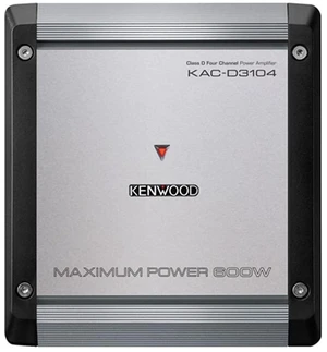 KACD3104 Class D 4-Channel Power Amplifier; Max Power 600W; RMS 50W x4 (4); RMS 75W x4 (2); Variable High and Low Pass Filter; Bass Boost KACD3104 Class D 4-Channel Power Amplifier; Max Power 600W; RMS 50W x4 (4); RMS 75W x4 (2); Variable High and Low Pass Filter; Bass Boost