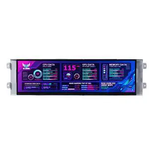 12.7'' 2K Bar LCD Screen Monitor 2880x864 DIY for D41 PC Case | Building Computer CPU/GPU Monitoring Secondary Display,with USB-C Input 12.7'' 2K Bar LCD Screen Monitor 2880x864 DIY for D41 PC Case | Building Computer CPU/GPU Monitoring Secondary Display,with USB-C Input