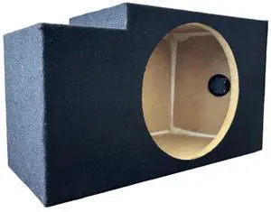 Single 10" Sealed Subwoofer Enclosure Compatible with Maverick 2022-2026 - Fits Under Rear Seat Driver Side-5/8 MDF Wood Single 10" Sealed Subwoofer Enclosure Compatible with Maverick 2022-2026 - Fits Under Rear Seat Driver Side-5/8 MDF Wood