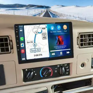 4G+64G Car Stereo for Ford F250 F350 Super Duty 1999-2004 with Wireless CarPlay Android Auto, 10.1" Touchscreen Android 14 Double Din Car Radio Bluetooth WiFi GPS SWC FM Mirror Link Backup Camera 4G+64G Car Stereo for Ford F250 F350 Super Duty 1999-2004 with Wireless CarPlay Android Auto, 10.1" Touchscreen Android 14 Double Din Car Radio Bluetooth WiFi GPS SWC FM Mirror Link Backup Camera