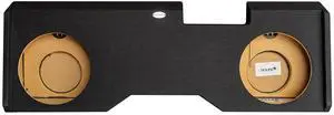 Silverado/Sierra Crew Cab 2014-2018 Dual 12" Subwoofer Enclosure Silverado/Sierra Crew Cab 2014-2018 Dual 12" Subwoofer Enclosure