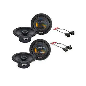 Fits 2004-2012 Chevy Colorado 6.5" Replacement Speakers 300W | 6.5 inch plug-and-play door sound upgrade, factory harness included, no splicing needed, crisp highs and punchy midbass Fits 2004-2012 Chevy Colorado 6.5" Replacement Speakers 300W | 6.5 inch plug-and-play door sound upgrade, factory harness included, no splicing needed, crisp highs and punchy midbass