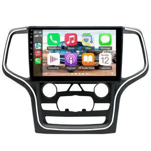 Double Din Car Stereo for Jeep Grand Cherokee 2014-2022 10 Inch Touch Screen Android 12 Car Audio Multimedia Receiver with CarPlay Android Auto GPS Radio Navigation Bluetooth Camera(2+32G) Double Din Car Stereo for Jeep Grand Cherokee 2014-2022 10 Inch Touch Screen Android 12 Car Audio Multimedia Receiver with CarPlay Android Auto GPS Radio Navigation Bluetooth Camera(2+32G)