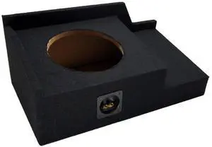 Kicker C10 Single 10" Loaded Sub Box Fits 1999-2006 Silverado Extended Cab | Behind-seat wedge design for Chevy trucks, factory-look install, subwoofer bass, durable MDF build, 300 watts peak, 10 inch Kicker C10 Single 10" Loaded Sub Box Fits 1999-2006 Silverado Extended Cab | Behind-seat wedge design for Chevy trucks, factory-look install, subwoofer bass, durable MDF build, 300 watts peak, 10 inch