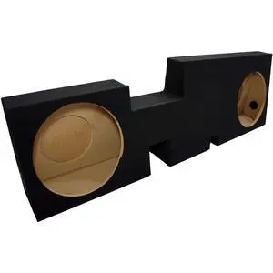 Fits 2017-2025 Ford F-250 SuperCrew Crew Cab Dual 12" Subwoofer Box ASC | Heavy duty 12 inch sub enclosure, hard hitting bass upgrade, space saving behind seat design, easy install, amp wiring ready Fits 2017-2025 Ford F-250 SuperCrew Crew Cab Dual 12" Subwoofer Box ASC | Heavy duty 12 inch sub enclosure, hard hitting bass upgrade, space saving behind seat design, easy install, amp wiring ready