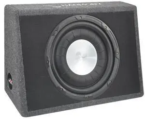 Flatline Loaded 12" Truck Sub Box 800W Subwoofer Enclosure | driver pre-installed, single shallow-mount design saves space, strong low-end combo output for pickups, 12 inch Flatline Loaded 12" Truck Sub Box 800W Subwoofer Enclosure | driver pre-installed, single shallow-mount design saves space, strong low-end combo output for pickups, 12 inch