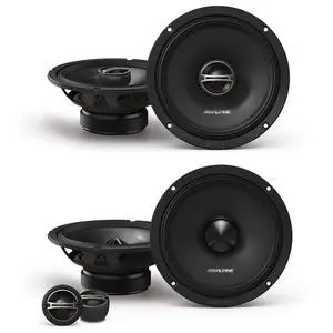 DM-65-G Coaxial and DM-65C-G Component 6.5-Inch Speakers with Grille Bundle DM-65-G Coaxial and DM-65C-G Component 6.5-Inch Speakers with Grille Bundle