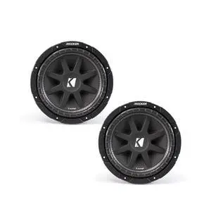 Comp 10-inch (25cm) Subwoofer, 4-Ohm, RoHS Compliant Bundle Comp 10-inch (25cm) Subwoofer, 4-Ohm, RoHS Compliant Bundle