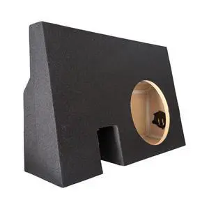 Compatible with 2005-2023 Tacoma Double Cab: Single 10" Sealed Subwoofer Enclosure | Behind Drivers Rear Seat- Sub Box Compatible with 2005-2023 Tacoma Double Cab: Single 10" Sealed Subwoofer Enclosure | Behind Drivers Rear Seat- Sub Box