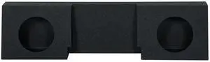 REC92 Dual 12" Sub Enclosure for 2007-Current Chevy Single Cab | Sealed Design, Made in USA, 5/8" MDF, 0.78 Cu Ft Per Sub, 6.75" Mounting Depth, Carpet Finish, Fits GM Trucks REC92 Dual 12" Sub Enclosure for 2007-Current Chevy Single Cab | Sealed Design, Made in USA, 5/8" MDF, 0.78 Cu Ft Per Sub, 6.75" Mounting Depth, Carpet Finish, Fits GM Trucks