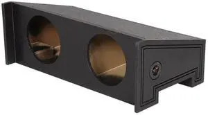 Custom Dual 10" Sealed Subwoofer Sub Box Enclosure for 87-95 Jeep Wrangler Custom Dual 10" Sealed Subwoofer Sub Box Enclosure for 87-95 Jeep Wrangler