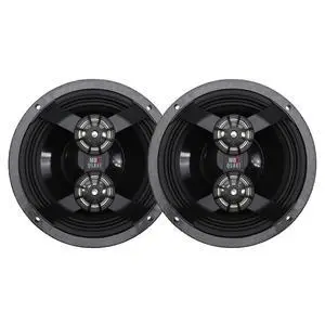 6.5" 3-Way Coaxial Speakers for 2014-2023 Harley Davidson Street & Ultra Glide with 1" Titanium Dome Tweeters & OEM Frame Design Installation 6.5" 3-Way Coaxial Speakers for 2014-2023 Harley Davidson Street & Ultra Glide with 1" Titanium Dome Tweeters & OEM Frame Design Installation