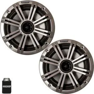 41BKM614S 6.5 in Silver Marine Speaker Pair | One pair of 6.5 in silver marine speakers for OEM replacement applications 41BKM614S 6.5 in Silver Marine Speaker Pair | One pair of 6.5 in silver marine speakers for OEM replacement applications