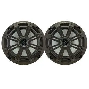 6.5" 195 Watt Peak Power Marine OEM Replacement Boat Audio Speakers (Pair) with Charcoal Grilles 6.5" 195 Watt Peak Power Marine OEM Replacement Boat Audio Speakers (Pair) with Charcoal Grilles