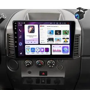 10.1 Inch Double Din Car Radio Stereo Upgrade for Nissan Titan 2004-2007 | Android 15 4+64G HD Touchscreen,Carplay & Android Auto,GPS Wifi Bluetooth SWC Mirror Link,FM Car Radio Receiver Backup Camera 10.1 Inch Double Din Car Radio Stereo Upgrade for Nissan Titan 2004-2007 | Android 15 4+64G HD Touchscreen,Carplay & Android Auto,GPS Wifi Bluetooth SWC Mirror Link,FM Car Radio Receiver Backup Camera