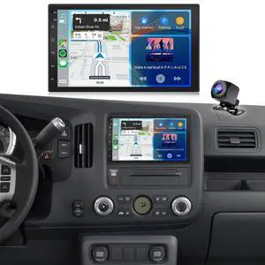 7" Car Stereo Upgrade for Honda Ridgeline 2006-2011 2013 2014 with Wireless CarPlay Android Auto, Double Din Android 14 Touchscreen for Ridgeline Radio w/GPS Bluetooth WiFi FM RDS SWC Camera, 2+32G 7" Car Stereo Upgrade for Honda Ridgeline 2006-2011 2013 2014 with Wireless CarPlay Android Auto, Double Din Android 14 Touchscreen for Ridgeline Radio w/GPS Bluetooth WiFi FM RDS SWC Camera, 2+32G