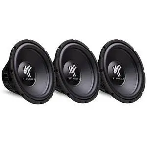 12" 800 Watt 4 Ohm DVC Car Audio Subwoofer Power Bass Sub, 3-Pack | Built for Dependable Automotive Use 12" 800 Watt 4 Ohm DVC Car Audio Subwoofer Power Bass Sub, 3-Pack | Built for Dependable Automotive Use