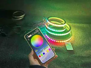 4PCS 12" Dream Color Chasing Flow Illuminated LED Speaker Rings Lights Set with 1/2" Spacer, for Boat, Car, Truck and Slingshot Audio Speaker Rings Lights 4PCS 12" Dream Color Chasing Flow Illuminated LED Speaker Rings Lights Set with 1/2" Spacer, for Boat, Car, Truck and Slingshot Audio Speaker Rings Lights