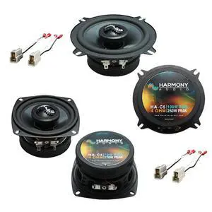 Premium Speaker Package Fits Geo Tracker 1989-1991 C4 C5 | Complete front and rear factory replacement set, direct bolt-in upgrade, restores clear sound Premium Speaker Package Fits Geo Tracker 1989-1991 C4 C5 | Complete front and rear factory replacement set, direct bolt-in upgrade, restores clear sound