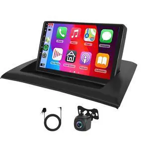 4+64G Android 15 Double Din Car Radio for BMW X3 E83 2004-2012 with Wireless Carplay Android Auto, 4 Core 9" Touchscreen Car Stereo GPS Navi Head Unit Bluetooth FM/RDS Mirror Link Backup Camera SWC 4+64G Android 15 Double Din Car Radio for BMW X3 E83 2004-2012 with Wireless Carplay Android Auto, 4 Core 9" Touchscreen Car Stereo GPS Navi Head Unit Bluetooth FM/RDS Mirror Link Backup Camera SWC