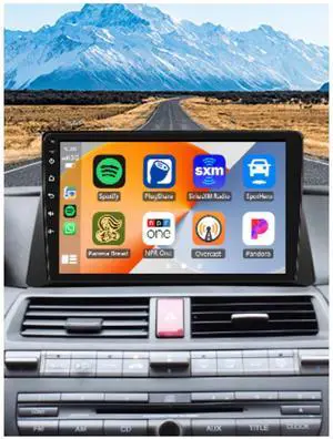Car Radio for Honda Accord 8th 2008 2009 2010 2011 2012 2013-10.1 Touch Screen Upgrade for Accord Car Stereo Bluetooth, FM, Wireless Android Auto, GPS, WiFi, SWC, Backup Cam Car Radio for Honda Accord 8th 2008 2009 2010 2011 2012 2013-10.1 Touch Screen Upgrade for Accord Car Stereo Bluetooth, FM, Wireless Android Auto, GPS, WiFi, SWC, Backup Cam