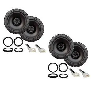 6.5 Inch HA-R65 Speaker Replacement Fits Ford Edge 2015-2018 | Direct factory upgrade package for 2016 SUV models, clear highs with strong midbass, restores worn sound, easy install 6.5 Inch HA-R65 Speaker Replacement Fits Ford Edge 2015-2018 | Direct factory upgrade package for 2016 SUV models, clear highs with strong midbass, restores worn sound, easy install