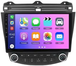 4+64GB Car Radio for Honda Accord 7th 2003 2004 2005 2006 2007 with Wireless Carplay Android Auto, 10'' Touch Screen Head Unit for Accord 7th GPS Navigation WiFi SWC FM AM Radio Backup Camera 4+64GB Car Radio for Honda Accord 7th 2003 2004 2005 2006 2007 with Wireless Carplay Android Auto, 10'' Touch Screen Head Unit for Accord 7th GPS Navigation WiFi SWC FM AM Radio Backup Camera