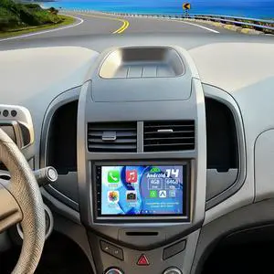 Double Din Car Stereo Upgrade Radio for Chevrolet Cobalt 2011-2015 | Android 14 4G+64G 7" Touchscreen Wireless Carplay Android Auto GPS WiFi Bluetooth RDS DSP SWC Mirrorlink Mic Backup Camera Double Din Car Stereo Upgrade Radio for Chevrolet Cobalt 2011-2015 | Android 14 4G+64G 7" Touchscreen Wireless Carplay Android Auto GPS WiFi Bluetooth RDS DSP SWC Mirrorlink Mic Backup Camera