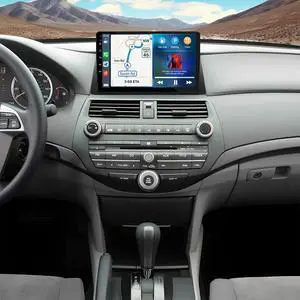 2G+32G Android Car Stereo for Honda Accord 8th 2008-2012 with Wireless Carplay and Android Auto, 10.1 IPS Inch Touch Screen Double Din Car Radio w/GPS Bluetooth WiFi FM RDS SWC Rear View Camera 2G+32G Android Car Stereo for Honda Accord 8th 2008-2012 with Wireless Carplay and Android Auto, 10.1 IPS Inch Touch Screen Double Din Car Radio w/GPS Bluetooth WiFi FM RDS SWC Rear View Camera