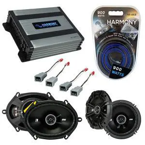 Kicker DSC65 DSC68 Speakers HA-A400.4 Amp Fits Ford Bronco 1987-1996 | Full size door package for 1994 fit, upgrade bundle, 6-1/2 and 6x8 coaxial pairs, 4-channel power Kicker DSC65 DSC68 Speakers HA-A400.4 Amp Fits Ford Bronco 1987-1996 | Full size door package for 1994 fit, upgrade bundle, 6-1/2 and 6x8 coaxial pairs, 4-channel power