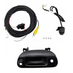 Rear View Backup Camera Add On with Wiring and Tailgate Handle Kit Compatible with 1997-07 Ford Rear View Backup Camera Add On with Wiring and Tailgate Handle Kit Compatible with 1997-07 Ford