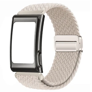 22mm Braided Nylon Band for Amazfit Helio Strap with Metal Bumper Case 22mm Braided Nylon Band for Amazfit Helio Strap with Metal Bumper Case