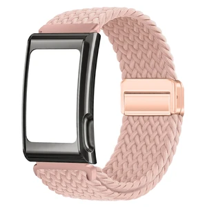 22mm Braided Nylon Band for Amazfit Helio Strap with Metal Bumper Case 22mm Braided Nylon Band for Amazfit Helio Strap with Metal Bumper Case