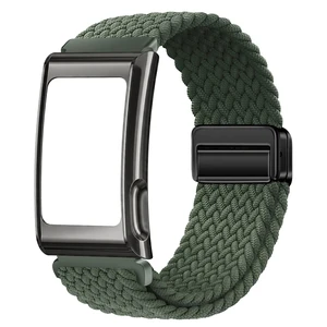 22mm Braided Nylon Band for Amazfit Helio Strap with Metal Bumper Case 22mm Braided Nylon Band for Amazfit Helio Strap with Metal Bumper Case