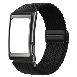 22mm Braided Nylon Band for Amazfit Helio Strap with Metal Bumper Case 22mm Braided Nylon Band for Amazfit Helio Strap with Metal Bumper Case