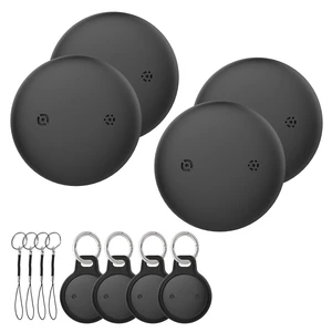 Bluetooth Item Finder Compatible with Apple Find My Network 2-Pack, IP67 Waterproof Tracker for Keys Wallets Luggage, 1 Year Battery Life, No Subscription Required (iOS Only) Bluetooth Item Finder Compatible with Apple Find My Network 2-Pack, IP67 Waterproof Tracker for Keys Wallets Luggage, 1 Year Battery Life, No Subscription Required (iOS Only)