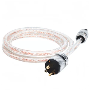 10 AWG Audiophile Power Cable, Hi-End OFC Power Cord for HiFi Systems (3.3ft) 10 AWG Audiophile Power Cable, Hi-End OFC Power Cord for HiFi Systems (3.3ft)