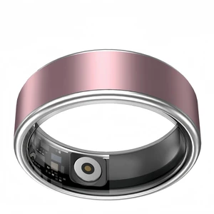 Smart Ring Size 8, Fitness HR SpO2 Sleep Tracker, Pink, iOS Android Smart Ring Size 8, Fitness HR SpO2 Sleep Tracker, Pink, iOS Android