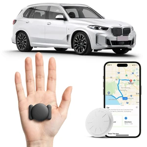 GPS Tracker for Vehicles, Real-Time Car Tracker No Monthly Fee, Tracker Device for Vehicles Work with Find My (iOS Only), Magnetic Mini Car Tracker Device Hidden with Waterproof Case GPS Tracker for Vehicles, Real-Time Car Tracker No Monthly Fee, Tracker Device for Vehicles Work with Find My (iOS Only), Magnetic Mini Car Tracker Device Hidden with Waterproof Case