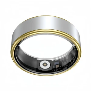 Smart Ring Size 8, Fitness HR SpO2 Sleep Tracker, Silver, iOS Android Smart Ring Size 8, Fitness HR SpO2 Sleep Tracker, Silver, iOS Android