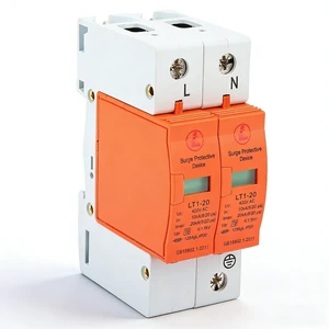 House Arrester Device 2P Voltage Arrester Device, 10kA-20kA 420v AC Low-Voltage Arrester Device Flame Retardant Protector Arresters for Home Office House Arrester Device 2P Voltage Arrester Device, 10kA-20kA 420v AC Low-Voltage Arrester Device Flame Retardant Protector Arresters for Home Office