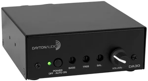 DA30 2 x 15W Class D Bridgeable Mini Amplifier Efficient Class D Design, RCA And 3.5 mm Inputs, Ideal For Classrooms/Boardrooms/Bedrooms, Compact Size, Tone Controls DA30 2 x 15W Class D Bridgeable Mini Amplifier Efficient Class D Design, RCA And 3.5 mm Inputs, Ideal For Classrooms/Boardrooms/Bedrooms, Compact Size, Tone Controls