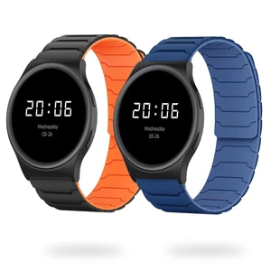 20mm, 22mm Magnetic Watchband Compatible with Moto Watch 120 Band, Silicone Sport Strong Magnet Strap for 70, 100, 120, 360 3rd Gen 2020 Smartwatch (2 Pack A, for 20mm size band) 20mm, 22mm Magnetic Watchband Compatible with Moto Watch 120 Band, Silicone Sport Strong Magnet Strap for 70, 100, 120, 360 3rd Gen 2020 Smartwatch (2 Pack A, for 20mm size band)